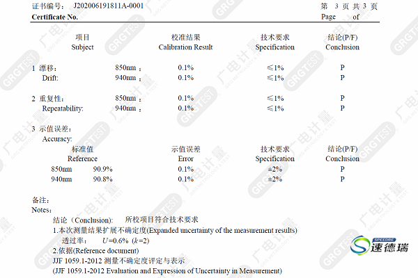 第三方计量报告